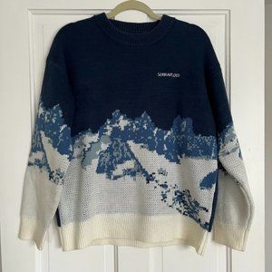 Aelfric Eden Mountain scene sweater